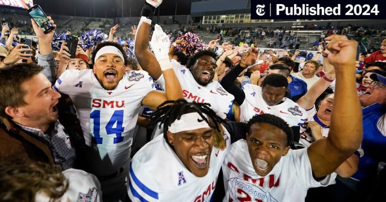 How S.M.U., Once the Rogue of College Sports, Got Back to the Big Time