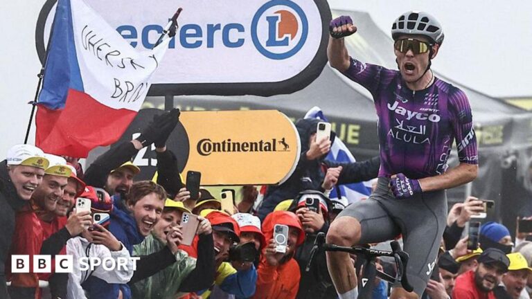 Tour de France 2025 results: Tadej Pogacar moves closer to victory as Ben O'Connor wins on Col de la Loze