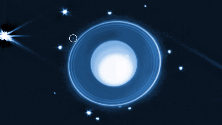 NASA’s Webb telescope spotted a new moon orbiting Uranus NASA’s Webb telescope spotted a new moon orbiting Uranus