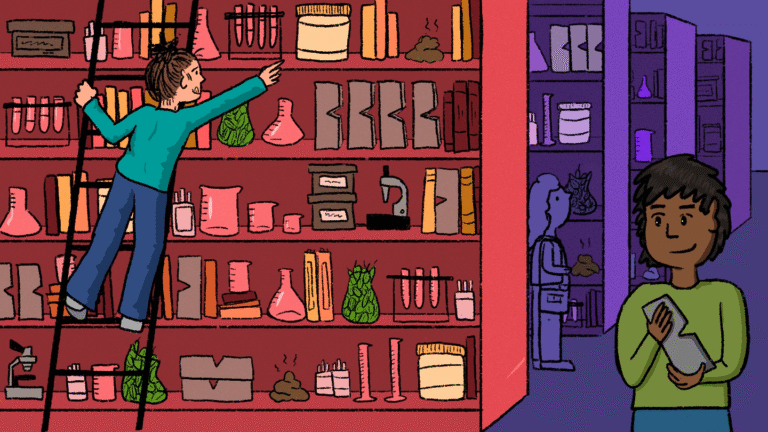 The world’s weirdest library has standards that might save your life an illustratiion showing a 'library