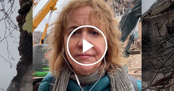 The Aftermath of a Deadly Strike in Western Ukraine The Aftermath of a Deadly Strike in Western Ukraine